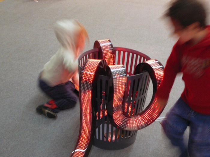 New Media Sculptures, interactive art and installations, Contemporary Russian Art, LEDs, collabcubed