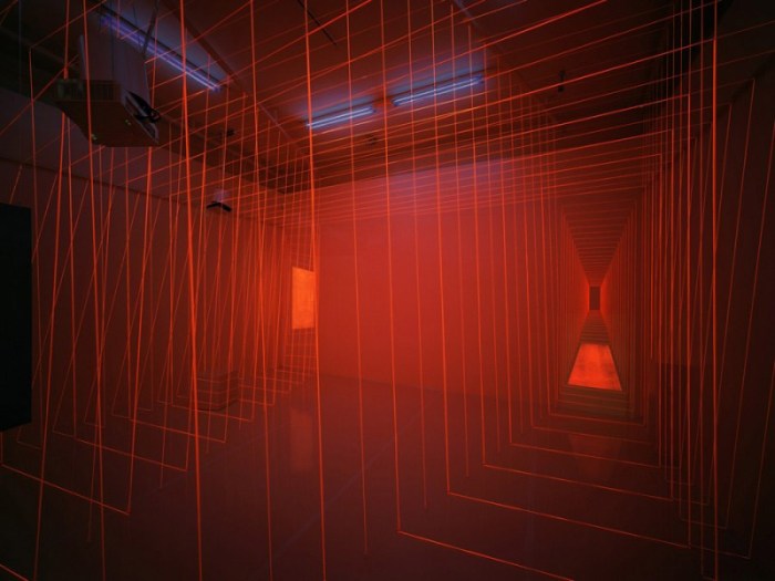 Light installation, cool art installation, multimedia art, electrical engineering, Alexander Burkle Anniversary