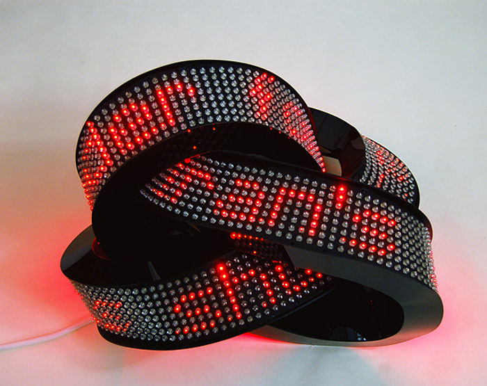 New Media Sculptures, interactive art and installations, Contemporary Russian Art, LEDs, collabcubed