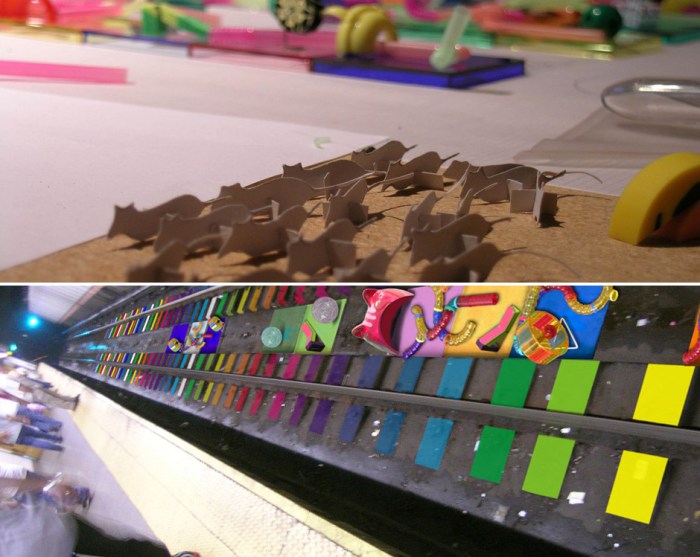 Rat playground concept for NYC subway system, Rats, NYC, Yuken Teruya, collabcubed