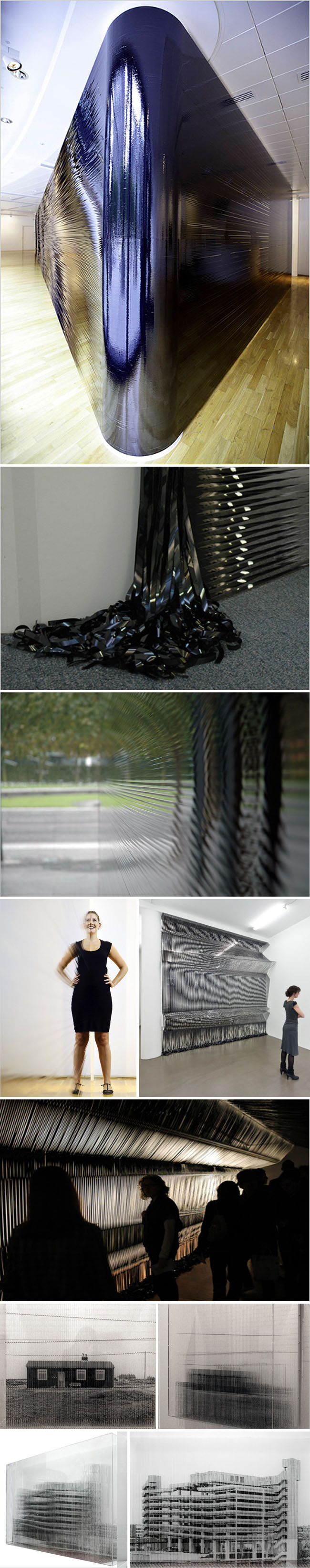 videotape installations, Robert currie, English Artist