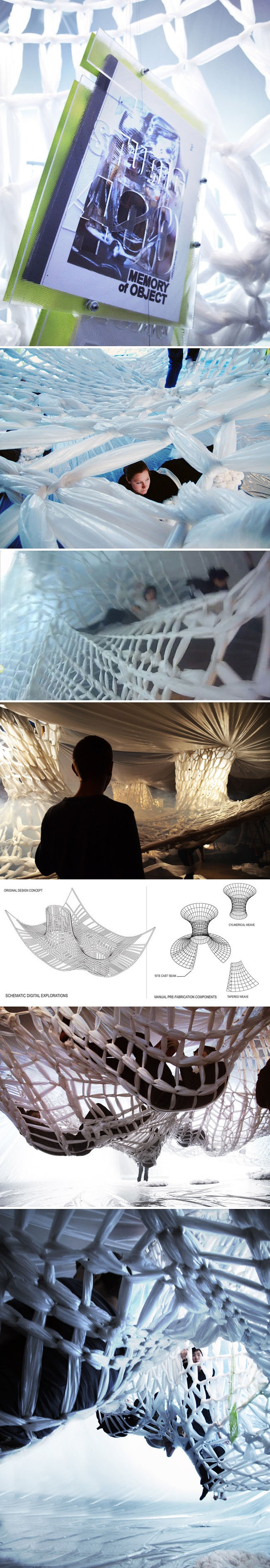 Cal Poly San Luis Obispo College of Architecture and Environmental Design, Thesis book show installation, cool and fun art installation, student work, collabcubed