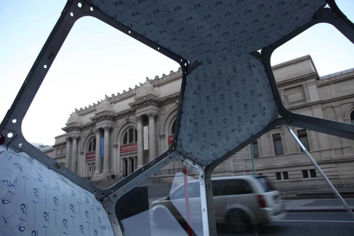 Cool installation on roof of the Metropolitan Museum 2012, Tomas Saraceno, Argentine Artist