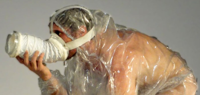 Olfactory Art, Performance art, Sweat, Collection sweat, unusual art performance, Peter De Cupere, Performance Art, collabcubed