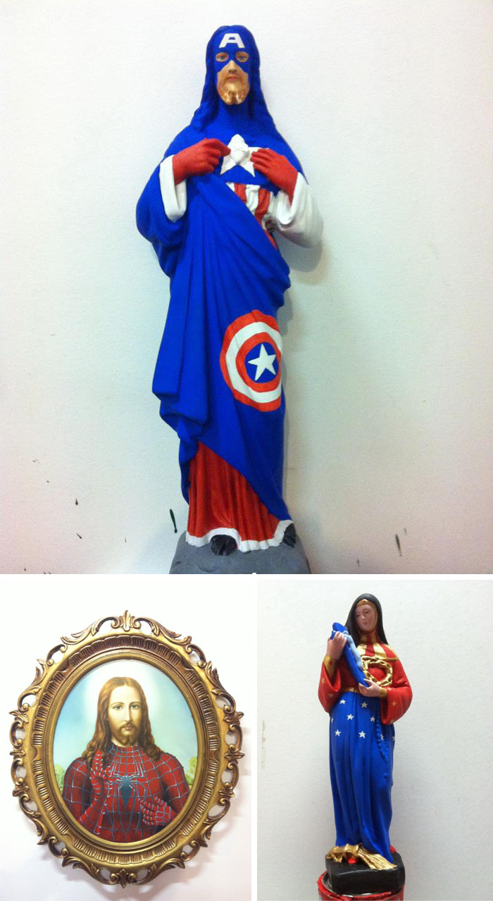 hagiographies, agiografie, saints as superheroes, superhero saints, Palminteri