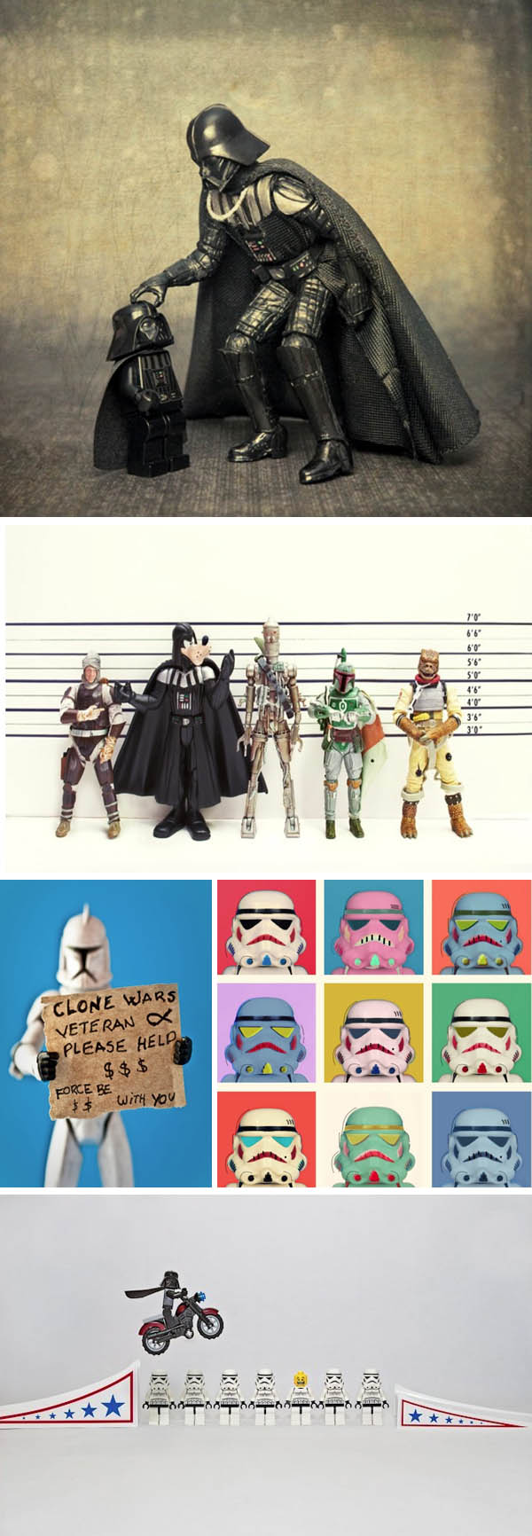 Photos of Star Wars figurines during Recession times, Marcos Minuchin, Argentinean Photographer, humorous photography