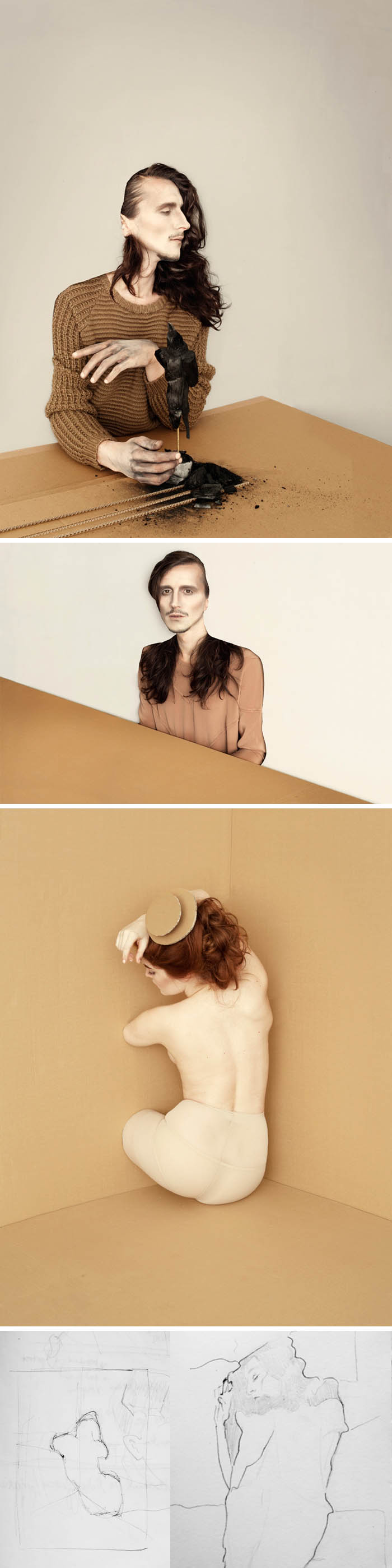 Aisha Zeijpveld, Egon Schiele-inspired photographs, New Dutch Photography, contemporary photography