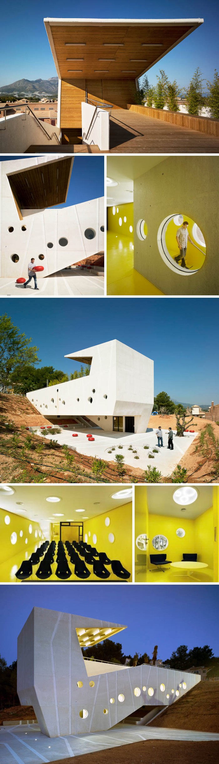 Community Center El Tossal in Nucia, Alicante, Spain, by Crystalzoo Architects, Jose Luis Campos