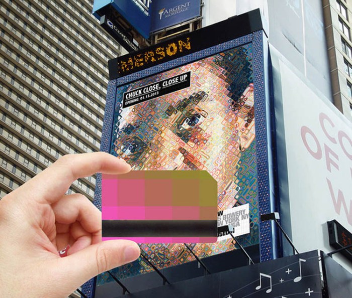 Proposal for MetroCard Advertising as game or scavenger hunt, puzzle pieces. Smart design and advertising