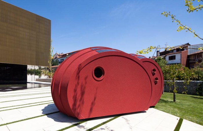 experimental housing concept, mobile sustainable module, Gabriela Gomes, Portuguese architecture