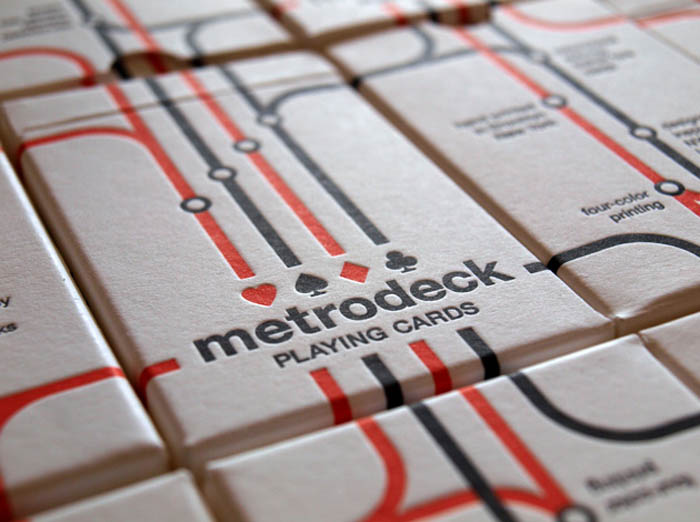 MetroDeck-Playing-Cards_MetroCards_collabcubed Repurposed metrocards silkscreened and converted to playing cards, metro cards as Playing cards