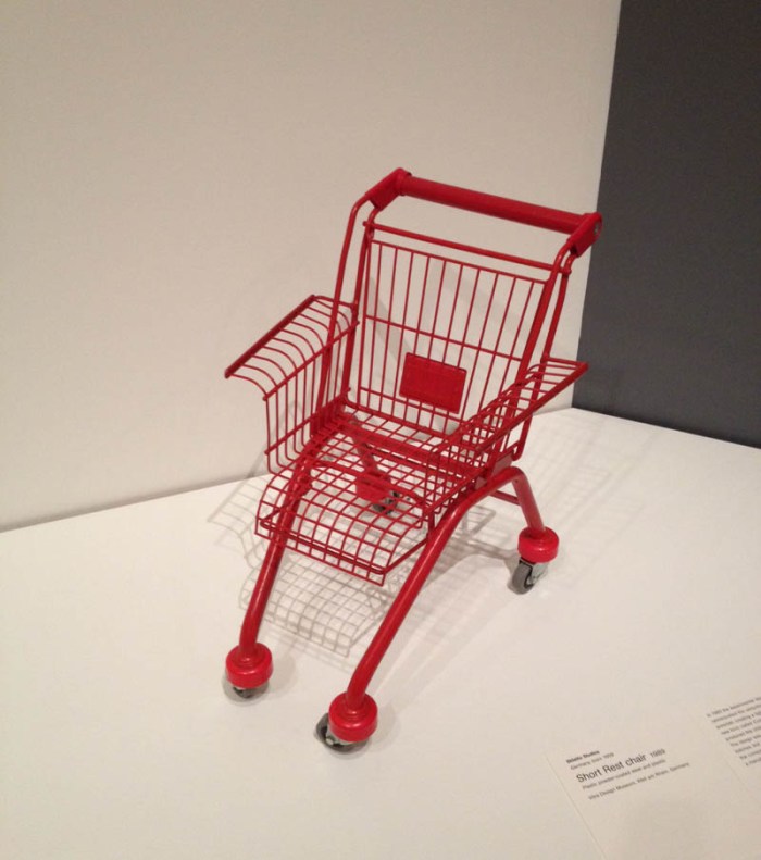 shopping cart chair for children, Frank Schreiner, Stiletto Studios, Vitra, fun chair design