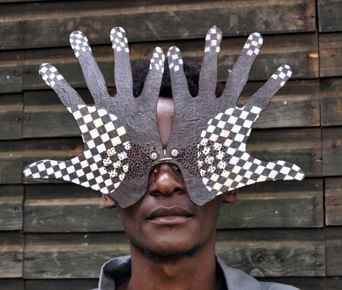 Cyrus-Kabiru_C-Stunners_Istanbul-Design-Biennial_collabcubed Crazy glasses made from junk and found objects, Contemporary African Art, Cyrus Kabiru at Istanbul Design Biennial 2012