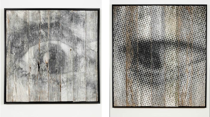 JR, Hong Kong, Galerie Perrotin, Pattern exhibit