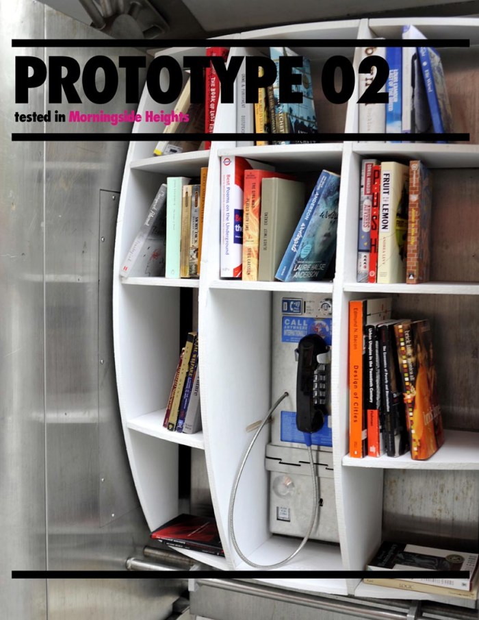 Pay-Phone-Libraries_NYC_John-H-Locke_collabcubed Pay Phone Lending libraries, converting underused NYC Pay Phones into bookshelves, John H. Locke, DUB, Street Art, Repurposing, recycling, smart urban design