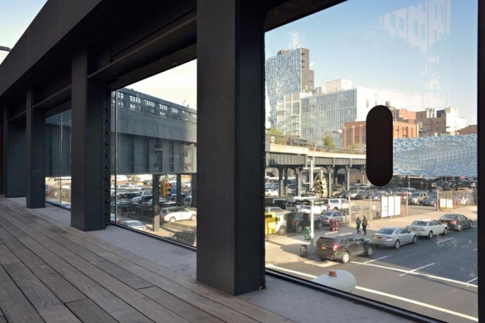 Richard Artschwager BLPS on and around High Line, NYC, in conjunction with Whitney Retrospective