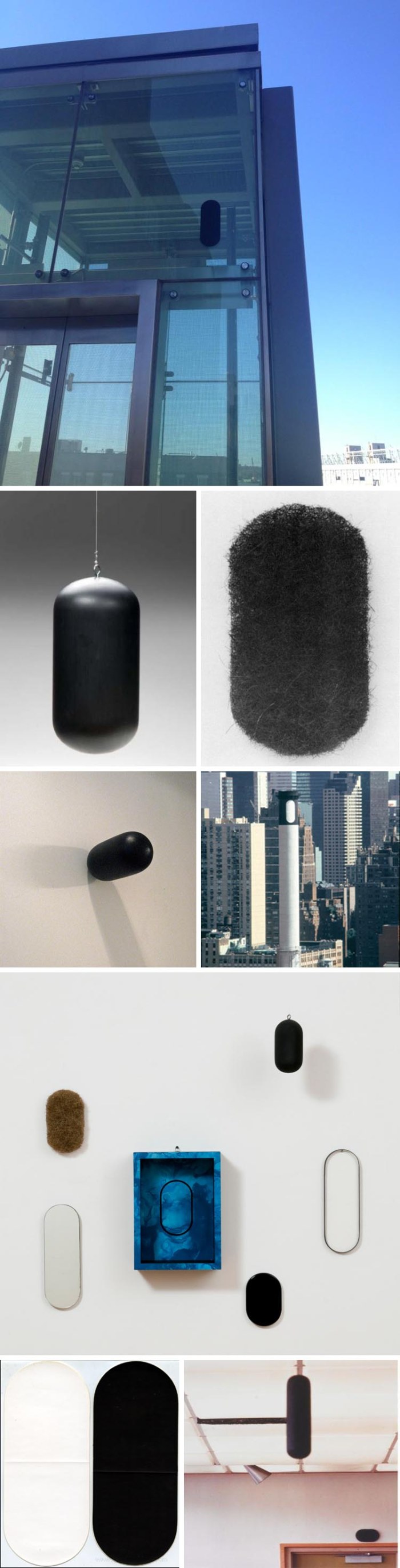 Blps around NYC and the High Line in honor of Richard Arschwager retrospective at Whitney