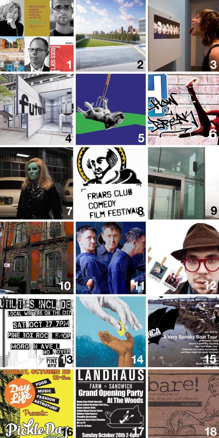 CultureOnTheCheap_NYC_Wknd_10-26-2012_collabcubed Free and Cheap things to do in NYC 10/26, 10/27 & 10/28, Halloween Weekend events, Free & Cheap Art, Music, Dance, Film, Food, Theater, Performance, Food & General Fun in NYC