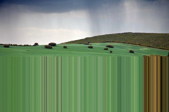 Manipulated photographs by German photographer Robert Schlaug. Beautiful and cool contemporary photography.