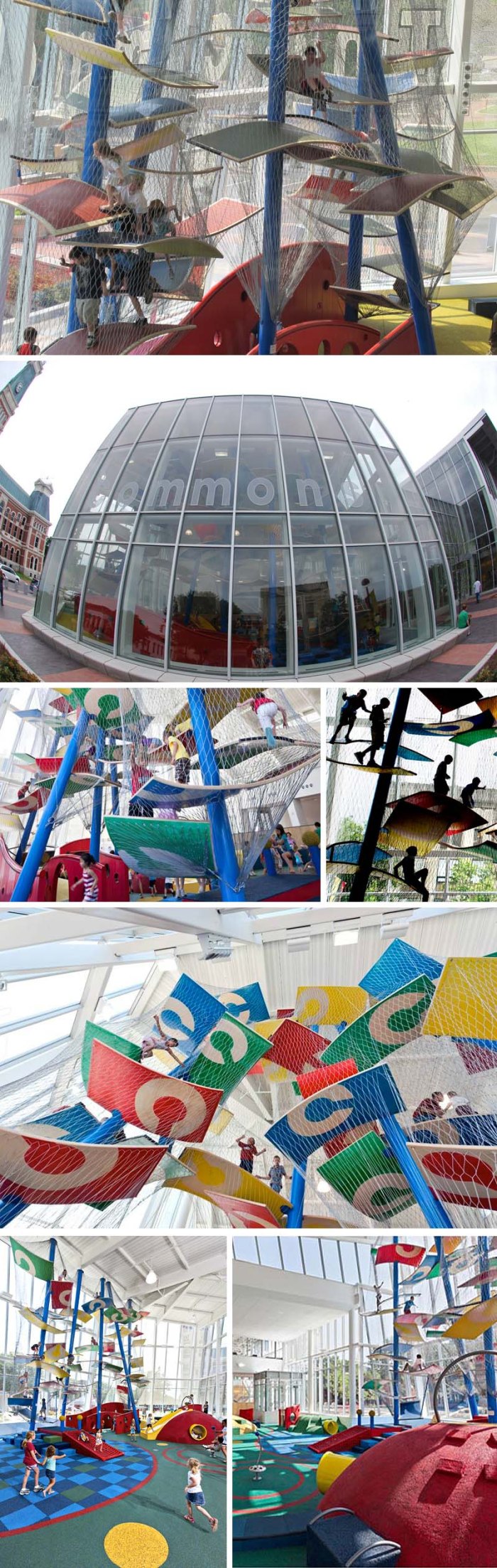 Climbing structure, Indoor Children's Playground, Columbus, Ohio, Tom Luckey, Luckey Climber, Fun Playground Design