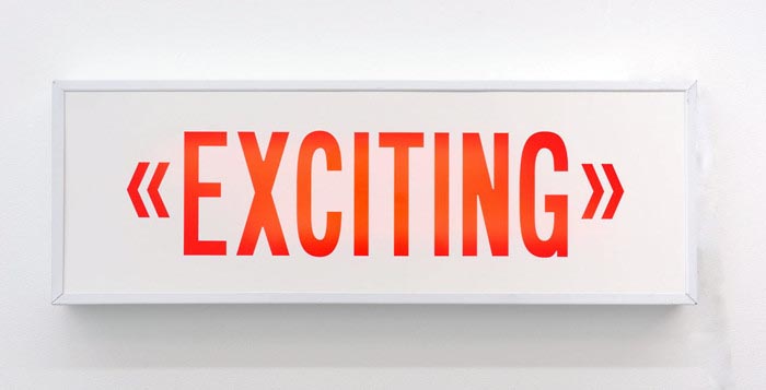 Sculpture and installations that use Exit signs, Exit Signs as Art