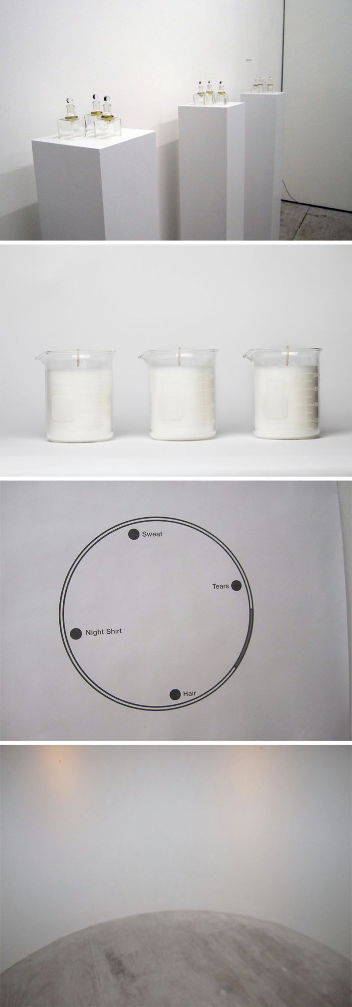 olfactory art, olfactory self portrait, smell chamber, sweat, tears, hair, Martynka wawrzyniak, Envoy Enterprises