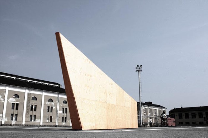 VAVarchitects+LIGHTlab+03_collabcubed Cool architecture, Light Pavilion in Helsinki by VAV arquitectos, sundial on exterior