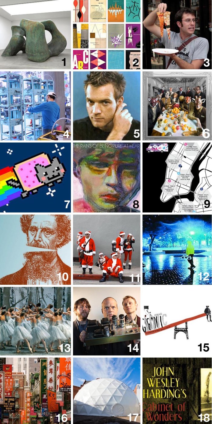 Free and Cheap things to do in NYC 12/14, 12/15 and 12/16. Free and Cheap cultural events in art, theater, dance, design, film, architecture, food, fun in NYC weekend of 12/14. Cool things to do in NYC weekend 12/14