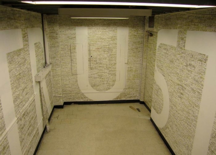 No Longer Empty's 14th Exhibition How Much Do I Owe? at the Clock Tower in Long Island City, and former Bank of Manhattan Bank, Contemporary art, art installations