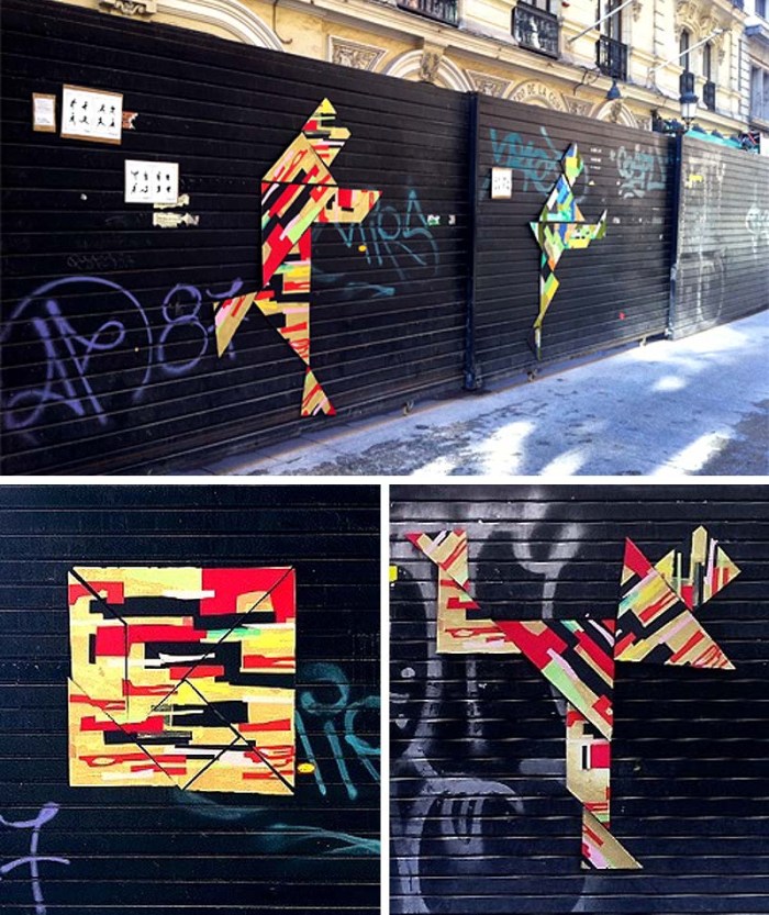 la galeria de magdalena, lagaleriademagdalena, regalos urbanos, urban gifts, street art from spain, Reichel Congosto, Isa Arenas, participatory art, gallery on the streets