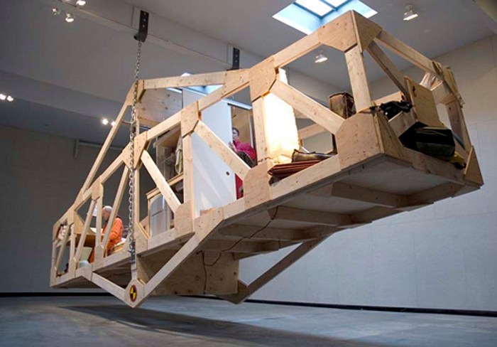 Cool sculptural and architectural installations by Alex Schweder