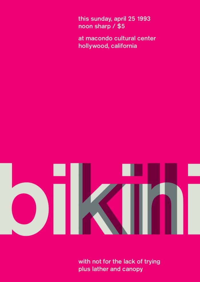 Swissted, Mike Joyce, Graphic Design, typography,Redesigning old punk, hardcore, and indie rock show flyers into Swiss modern posters