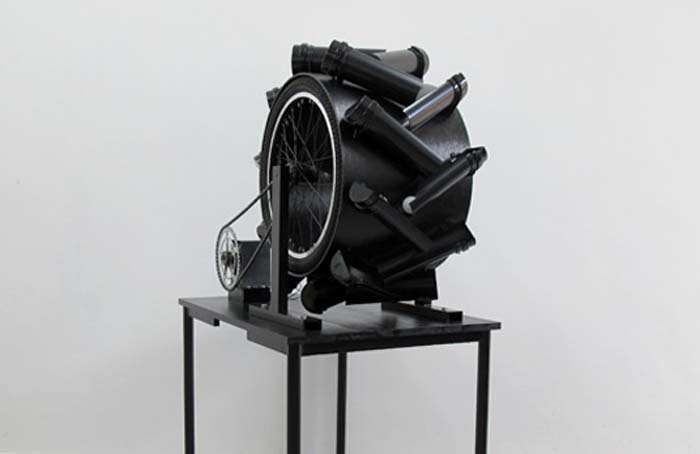 Kinetic Sculpture by Alexander Berchert, Hoover Tubes and Limbo, Kinetic Art Fair