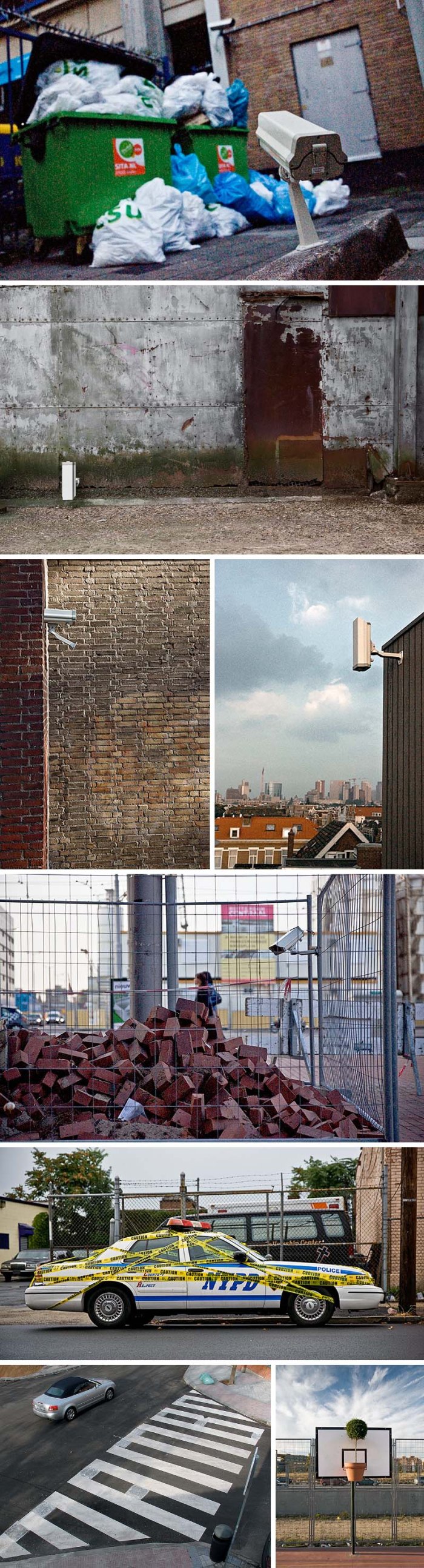 SpY, street art from Spain, humorous interventions with an edge, for security reasons