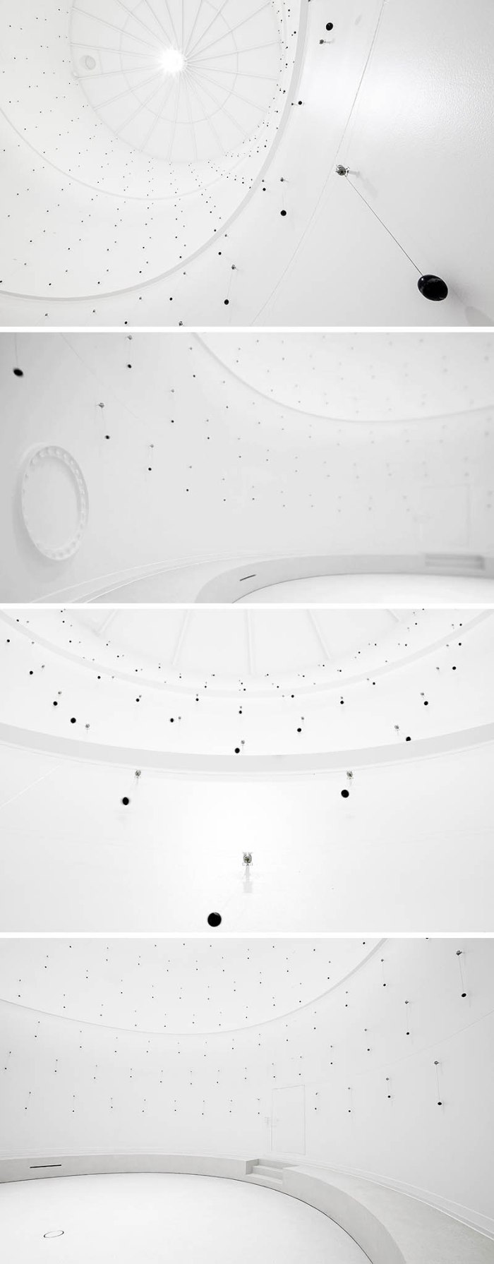 Zimoun sound installation inside of a Toluene Tank in Switzerland. Cool art installation. Sound art.