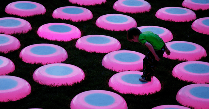 Jen Lewin, Interactive art installation, The Pool, Light art, cool art installation