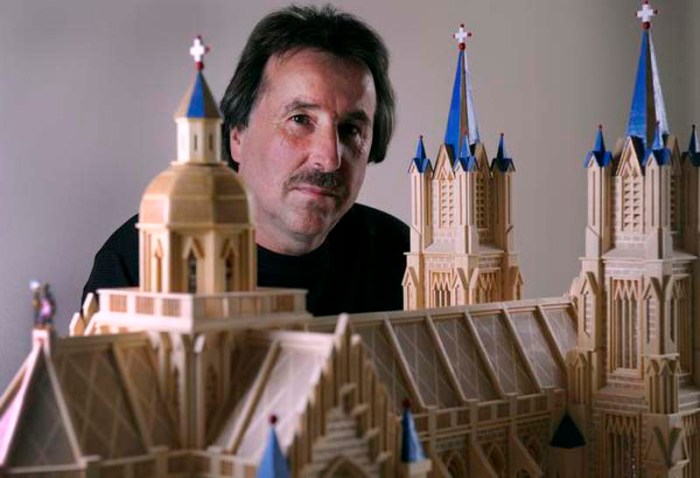 MAtchstick constructions, Paul Marti, matchstick art, constructions made of matchsticks