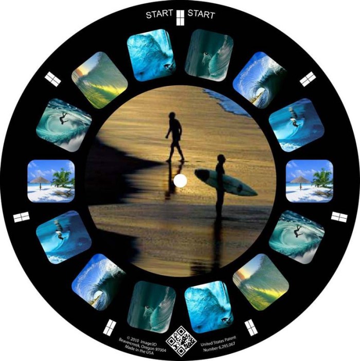 Image 3D, Personal View-Master Reel builder, Personalized view-master reels, fun gift, promo idea