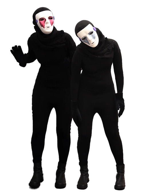 Mike and Claire, Performance Art, Gifs, Costume Design, crazy, wacky, goofy characters/art