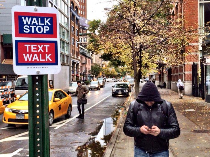Happy Signs, Killy Kilford, Department of Well Being, Dept of Well Being, Street Art that makes people smile, NYC