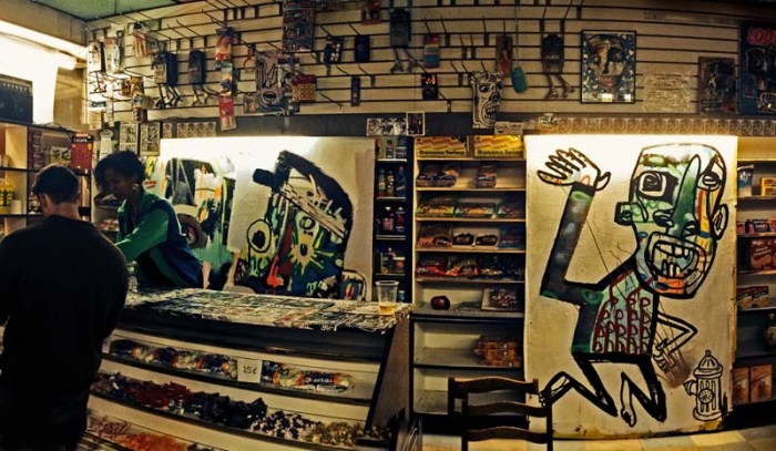 RAE street art, exhibit in East Village Bodega, Word of Mouth, Street Art, Graffiti