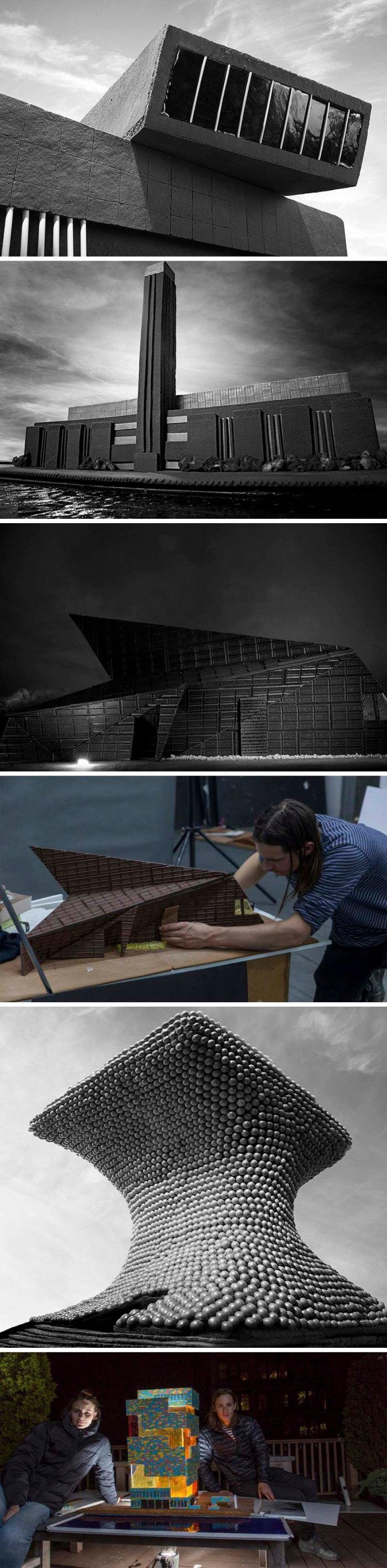 Gingerbread and Candy Art Museums, Guggenheim, Henry Hargreaves and Caitlin Levin