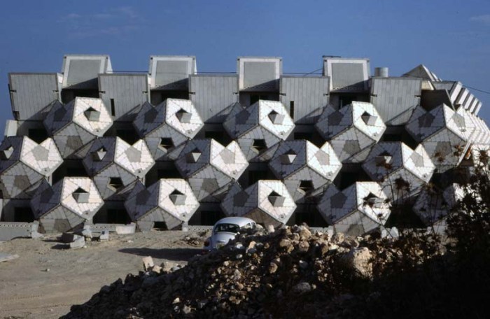 Ramot Housing, Jerusalem, Zvi Hecker, 1970s archictecture, dodecahedrons