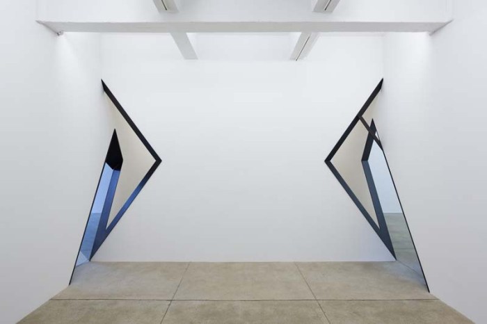 Sarah Oppenheimer's Amazing Gallery Installations with tricky and dramatic holes, doorways, and windows