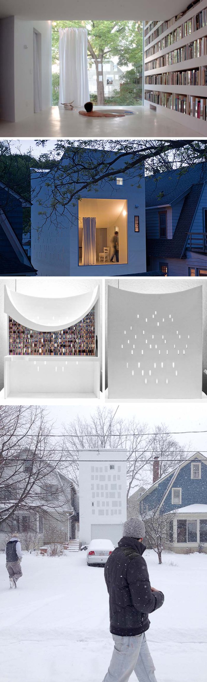 Haffenden House, Syracuse, Para-Project. Contemporary architecture. House in Syracuse