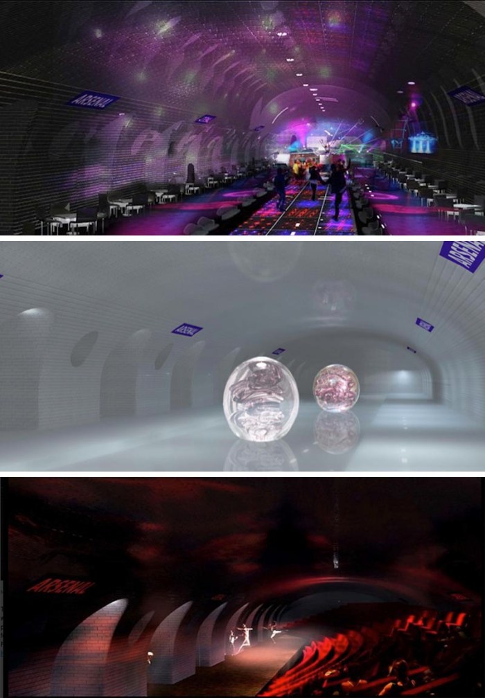 Reimagined/repurposing abandoned paris metro subway stations, cool architecture concepts for underground stations, OXO Architects + Laisne Architecte Urbaniste