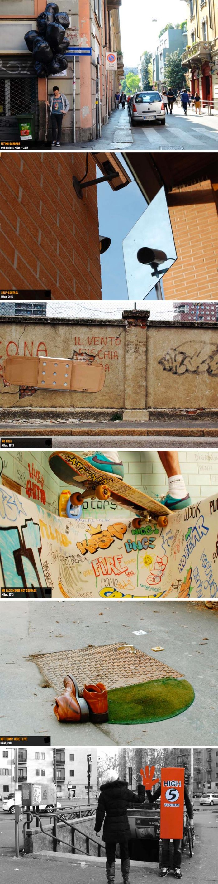 Fra Biancoshock Ephermeral Experiences, Italian Street art