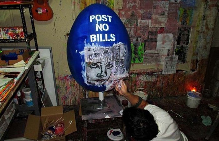 #TheBigEggHuntNY, Faberge Eggs painted by over 200 artists and hidden around NYC, Spring 2014, public art