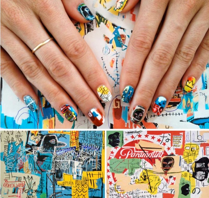 Nail Art, Art History, Jean-Michel Basquiat, Susi Kenna