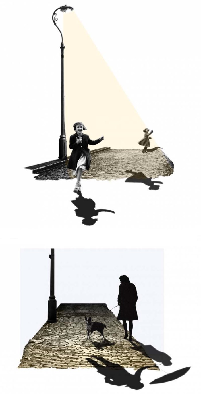 Playable City Award 2014, Shadowing, light installation by Jonathan Chomko and Matthew Rosier